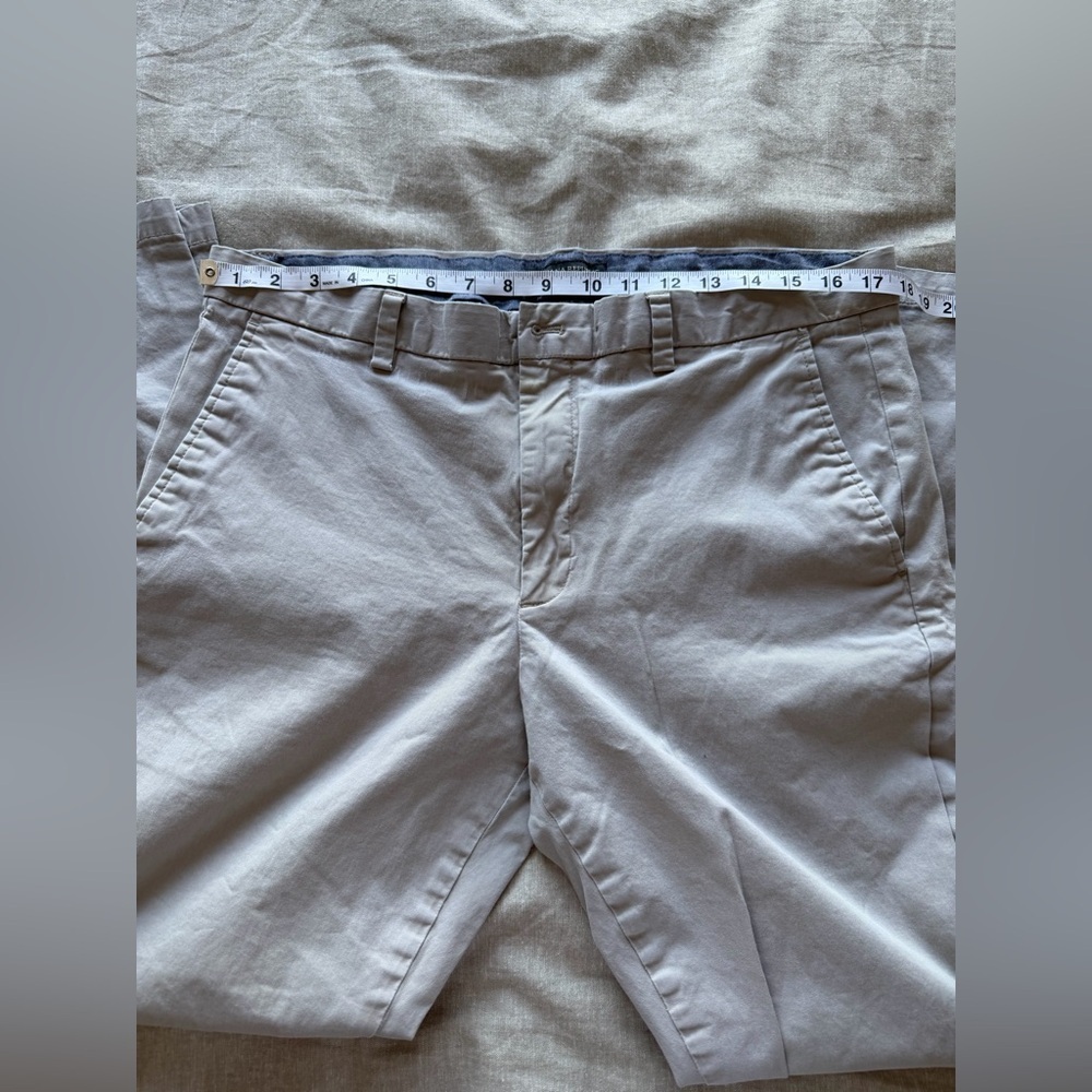 Banana Republic Slim Fit Chinos in Light Taupe - Picture 6 of 9